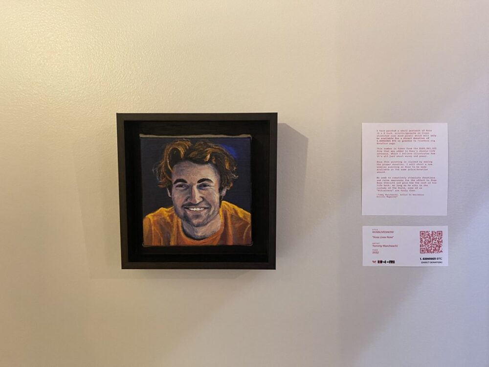 Bitcoin Magazine Opens Art Gallery, Exhibit Dedicated To Silk Road Founder Ross Ulbricht