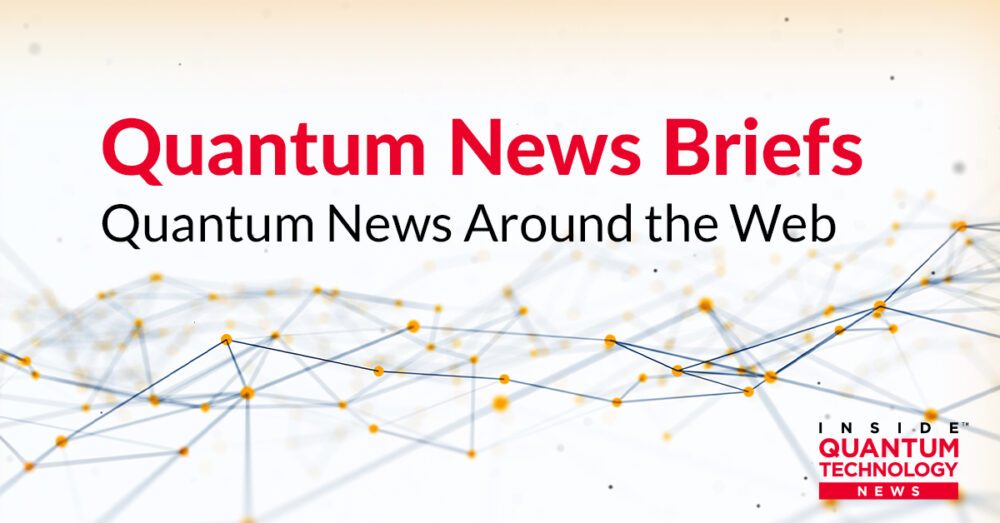 Quantum News Briefs November 4: ParityQC awarded contract by German Aerospace Center; D-Wave extends business value of industry-first quantum hybrid solver with new features supporting weighted constraints & presolve techniques; CU Boulder research group advances quantum sensing with a new model in optical fibers; & MORE PlatoBlockchain Data Intelligence. Vertical Search. Ai.