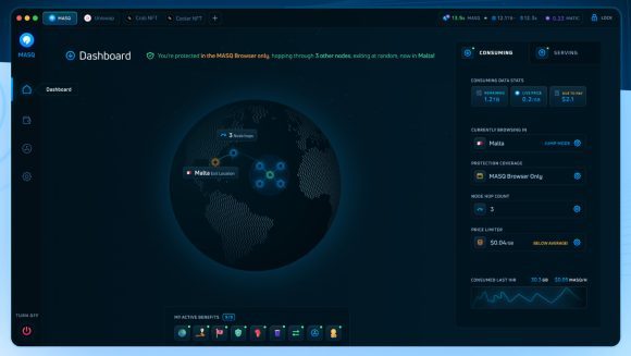 MASQ the Web3 Decentralized Private Browser Powered by Polygon PlatoBlockchain Data Intelligence. Vertical Search. Ai.
