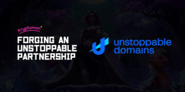A empresa de jogos web3 Kryptomon faz parceria com a Unstoppable Domains PlatoBlockchain Data Intelligence. Pesquisa vertical. Ai.