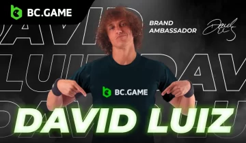 David Luiz นักฟุตบอลชาวบราซิลเป็นแบรนด์แอมบาสเดอร์ของ BC.GAME PlatoBlockchain Data Intelligence ค้นหาแนวตั้ง AI.