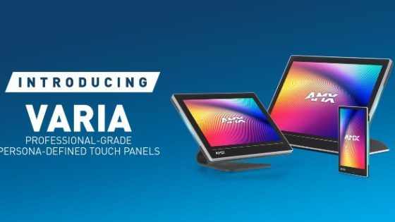 Harman launches the AMX Varia range of touch panels PlatoBlockchain Data Intelligence. Vertical Search. Ai.