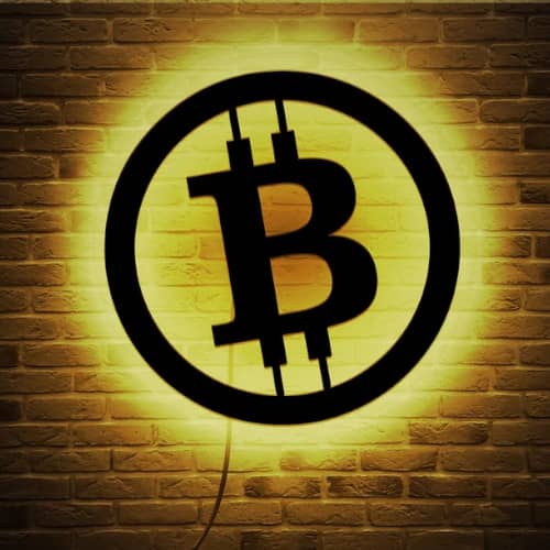 Bitcoin Led-kyltti