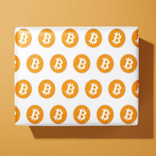 Bitcoin omslagspapper