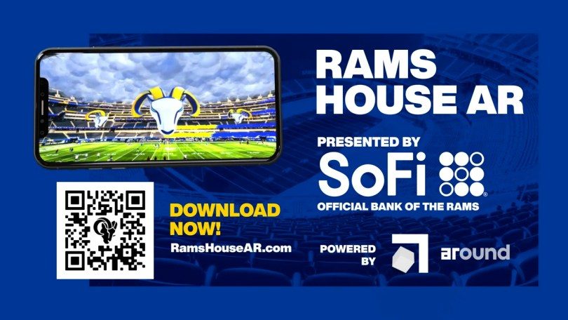 Az LA Rams saját stadion méretű AR-élményt kap a PlatoBlockchain adatintelligenciában. Függőleges keresés. Ai.