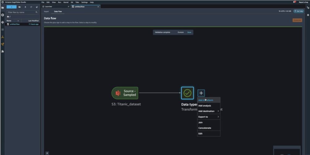 Amazon SageMaker Data Wrangler의 새로운 내장 시각화 PlatoBlockchain Data Intelligence를 소개합니다. 수직 검색. 일체 포함.