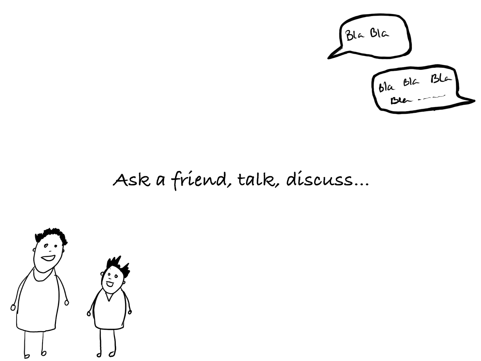 Demande à un ami