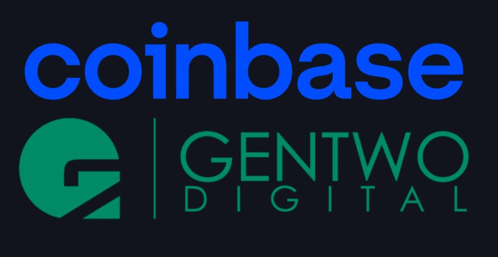 Coinbase ja GenTwo Digital teatasid partnerlusest Blockchain PlatoBlockchain Data Intelligence'i hoidmiseks ja täitmiseks. Vertikaalne otsing. Ai.