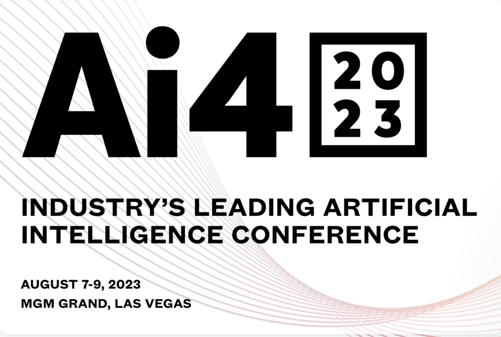 Jelentkezzen az Ai4 2023 konferencián való részvételre