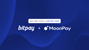 BitPay samarbetar med MoonPay - Köp krypto utan avgifter under en begränsad tid
