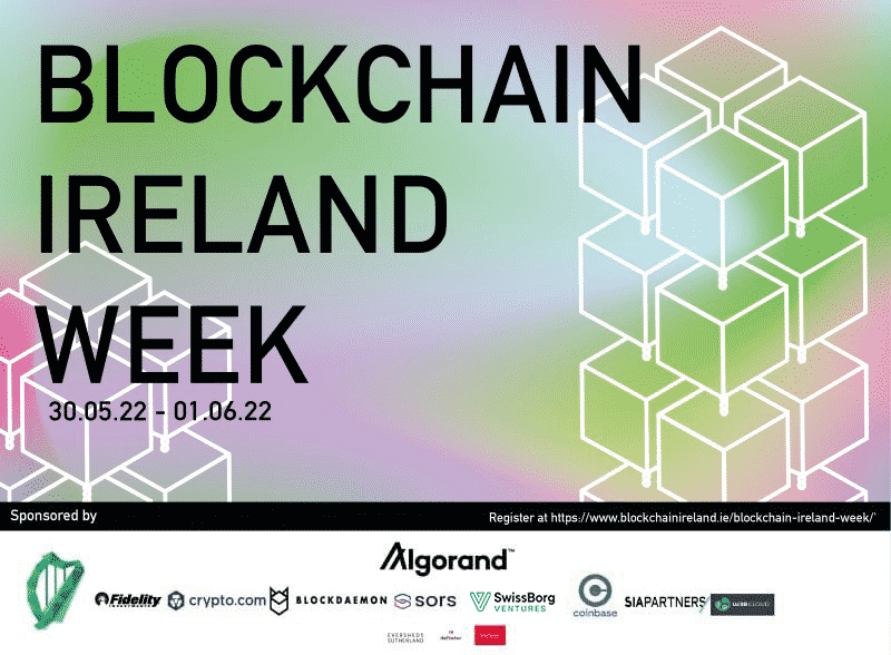 Blockchain Ireland Week announced for 2022 Bitcoins In Ireland PlatoBlockchain Data Intelligence. Vertical Search. Ai.