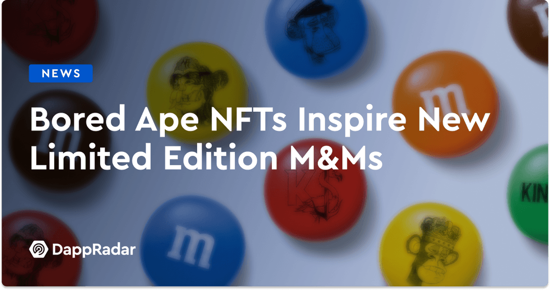 A Bored Ape NFT-k új, limitált kiadású M&M-eket inspirálnak