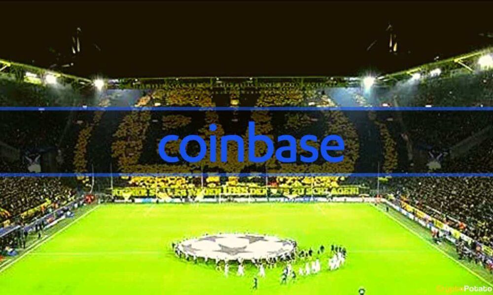 A Coinbase kibővíti együttműködését a Borussia Dortmund német futballklubbal (jelentés)