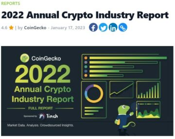 CoinGecko 的 2022 年度加密行业报告：加密市场至少损失了 50% 的价值