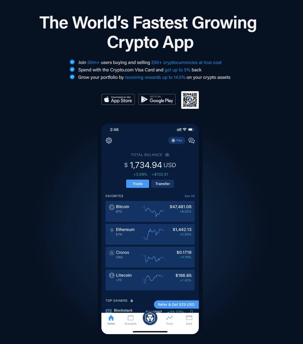 приложение crypto.com
