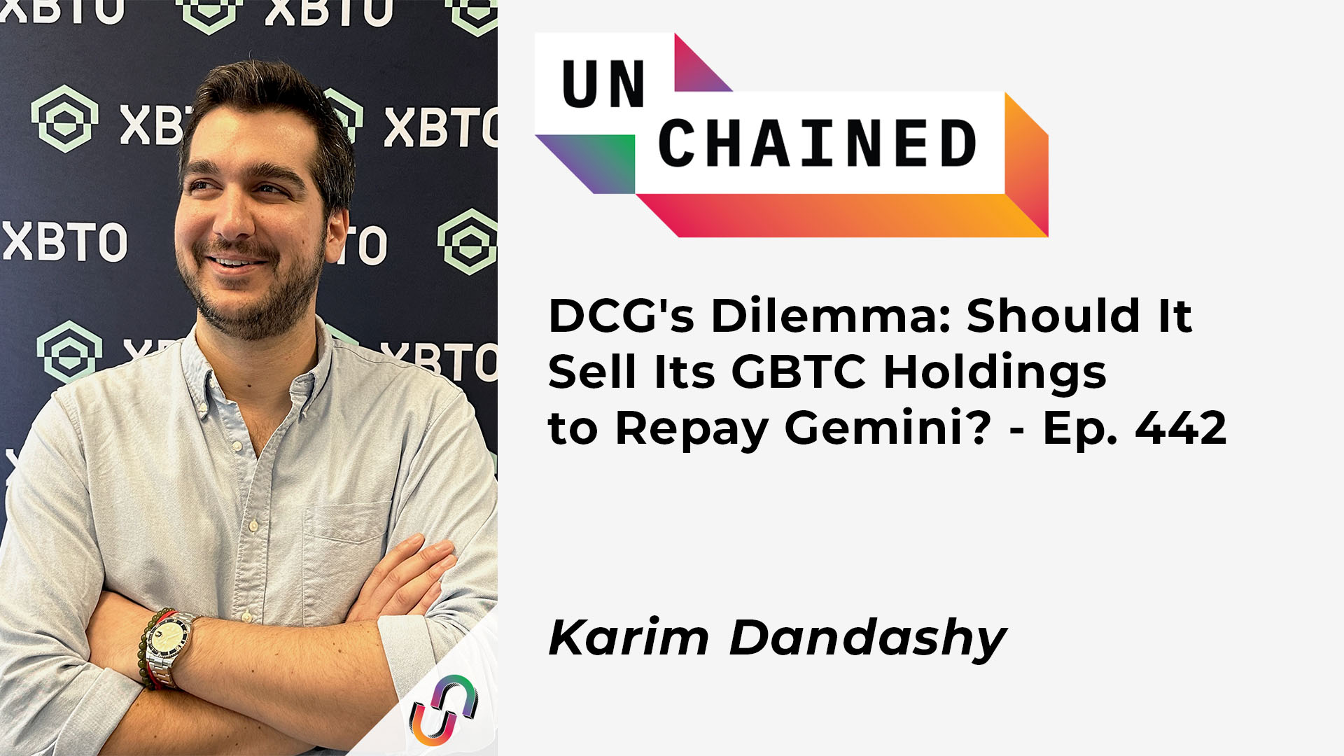 DCG's dilemma: Skal det sælge sine GBTC-beholdninger for at tilbagebetale Gemini? – Ep. 442 PlatoBlockchain Data Intelligence. Lodret søgning. Ai.
