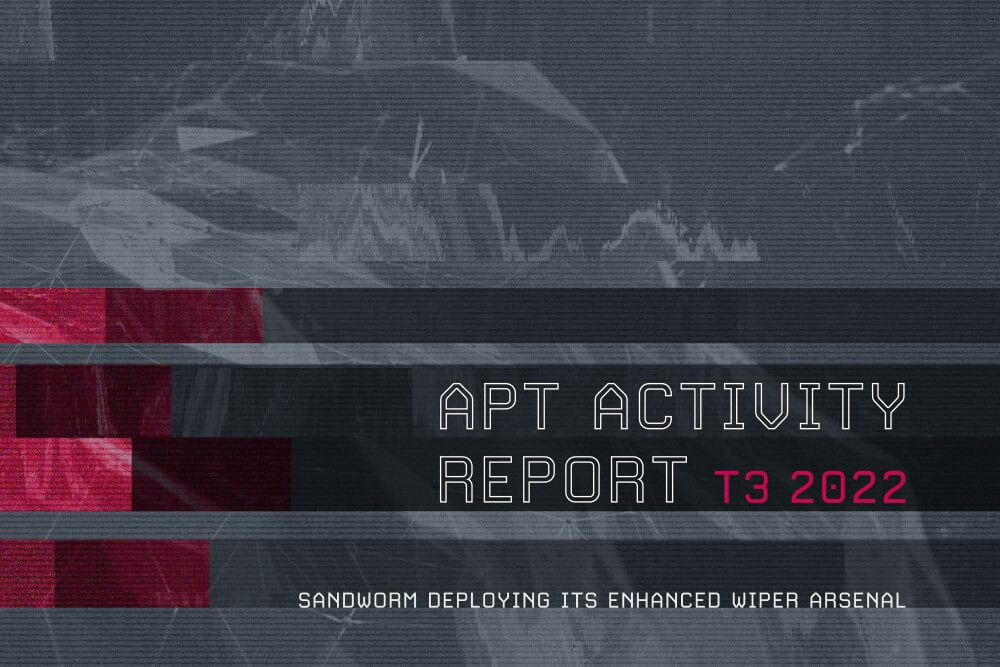 Rapporto attività ESET APT T3 2022