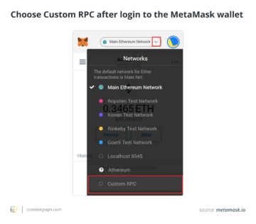 כיצד לחבר את רשת Avalanche ל MetaMask?