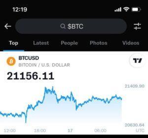 How to view crypto, stock and ETF charts directly on Twitter