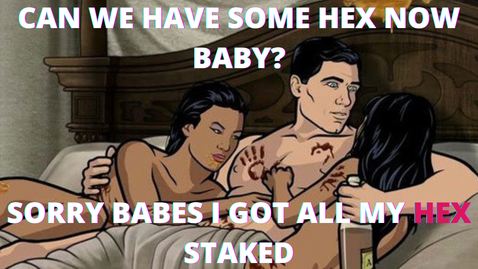 Jeg fik min HEX Staked – #HEX #Memes