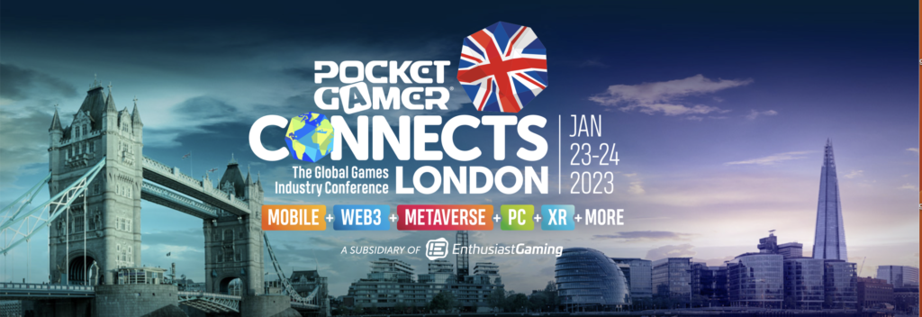 Inntrykk fra Pocket Gamer Connects i London
