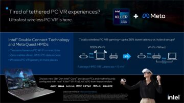 Intel teeb koostööd Metaga, et optimeerida Wi-Fi lipulaeva kaarti madala latentsusega arvuti VR-mängude jaoks Quest 2-s