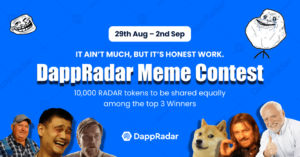 Únase al concurso de memes de DappRadar