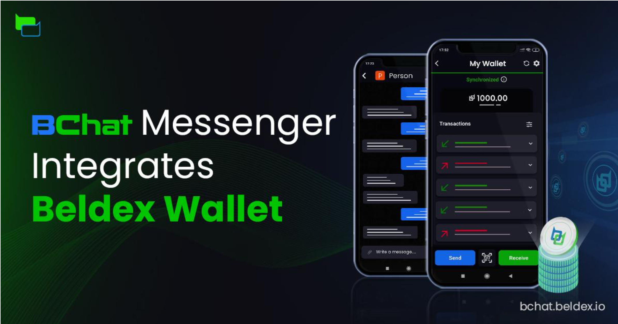 Make Crypto Payments on BChat Web 3.0 Messenger – BChat Integrates Beldex Wallet Messaging App PlatoBlockchain Data Intelligence. Vertical Search. Ai.