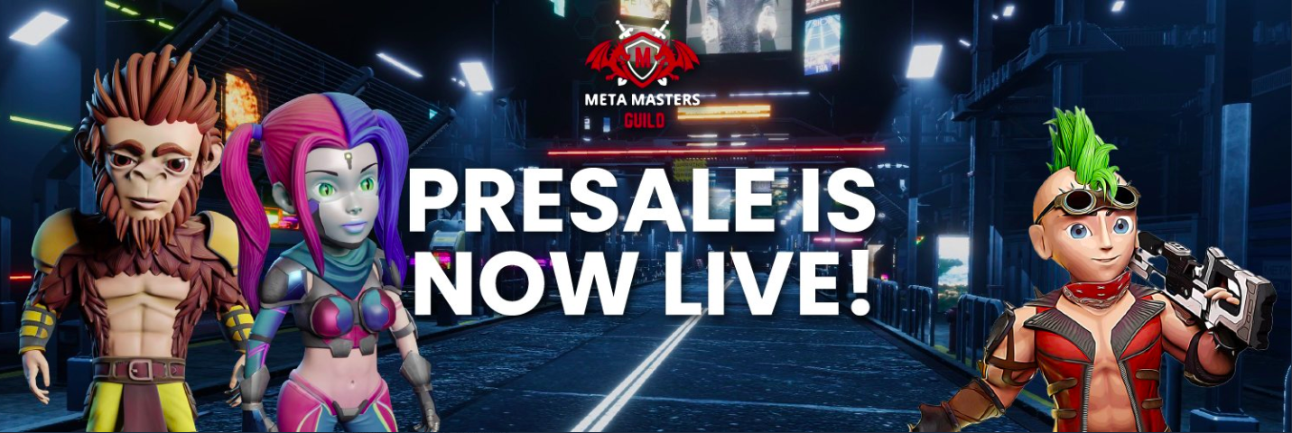 Meta Masters Guild ระดมทุนได้กว่า 1.5 ล้านดอลลาร์ในช่วง Presale โดยเหลือเวลาอีกไม่กี่วันก่อนที่ราคาจะสูงขึ้น 23%