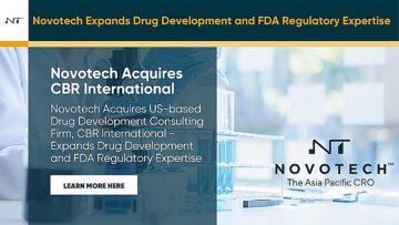 Novotech förvärvar det USA-baserade konsultföretaget för läkemedelsutveckling, CBR International