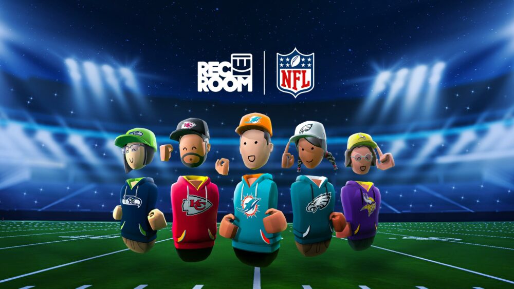 ‘Rec Room’ Teams Up with NFL for New Virtual Merch Featuring All 32 Teams