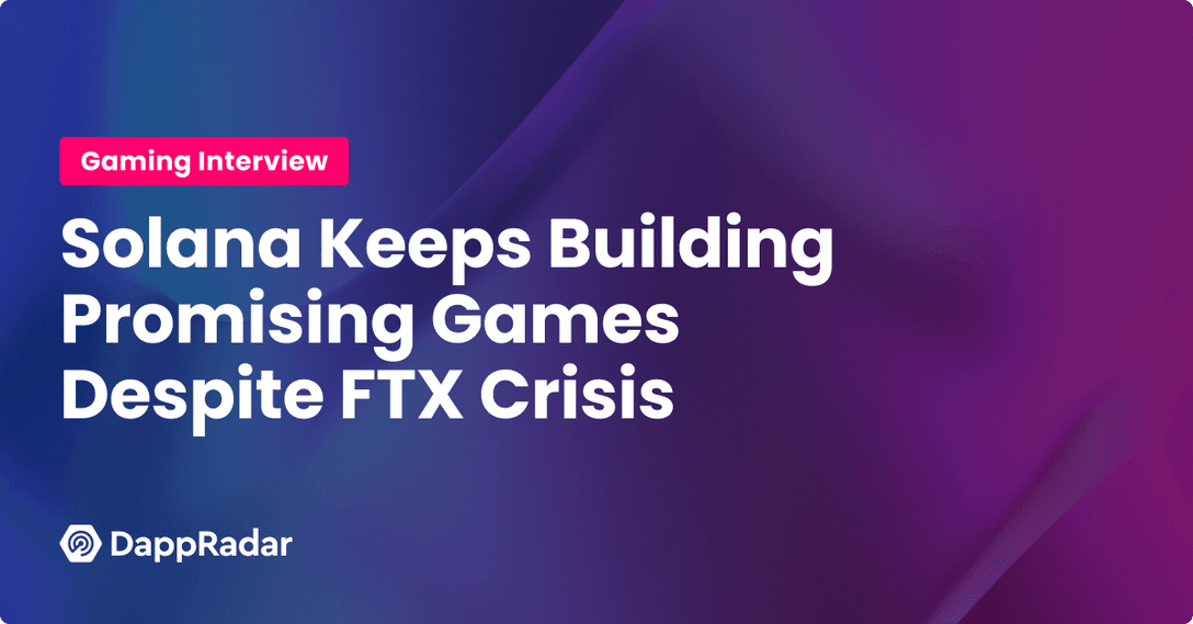 Solana continua construindo jogos promissores apesar da crise do FTX