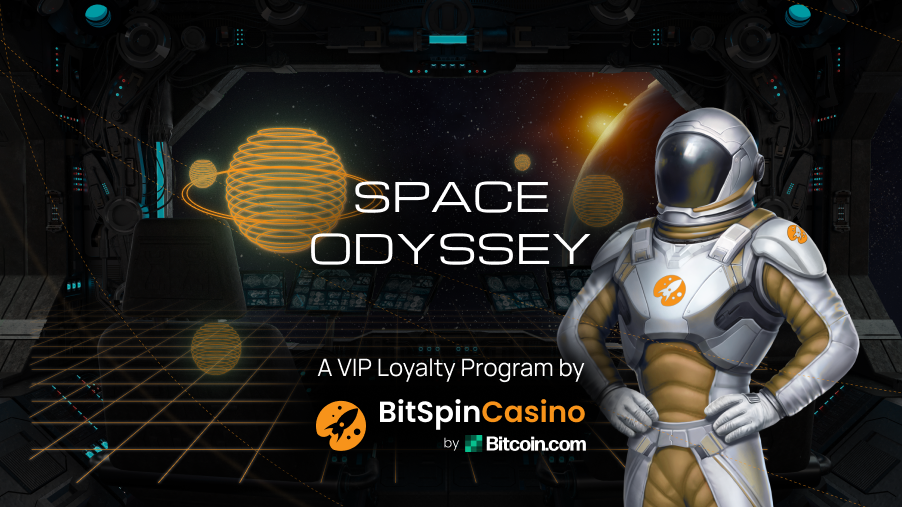 โปรแกรมความภักดี Space Odyssey โดย BitSpinCasino แจกเงินคืนมากถึง 15% ทุกสัปดาห์ & 300 ฟรีสปิน