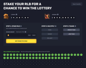 برنده جکپات 1 میلیون دلاری Rollbit Lottery