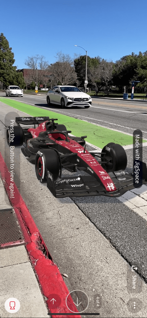 AR Technology Brings Formula 1 Into Your Living Room PlatoBlockchain Data Intelligence. Vertical Search. Ai.