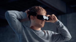 Bigscreen Beyond: Visor 127 Gram, Headset VR OLED 2.6K Per Mata Dengan Pelacakan SteamVR