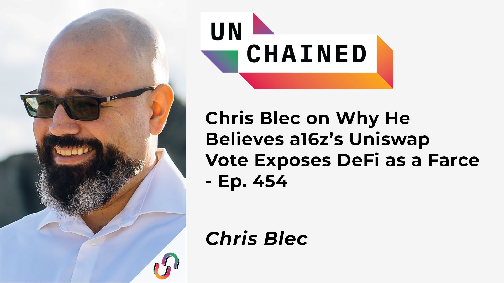 Chris Blec on Why He Believes a16z’s Uniswap Vote Exposes DeFi as a Farce – Ep. 454 governance proposal PlatoBlockchain Data Intelligence. Vertical Search. Ai.