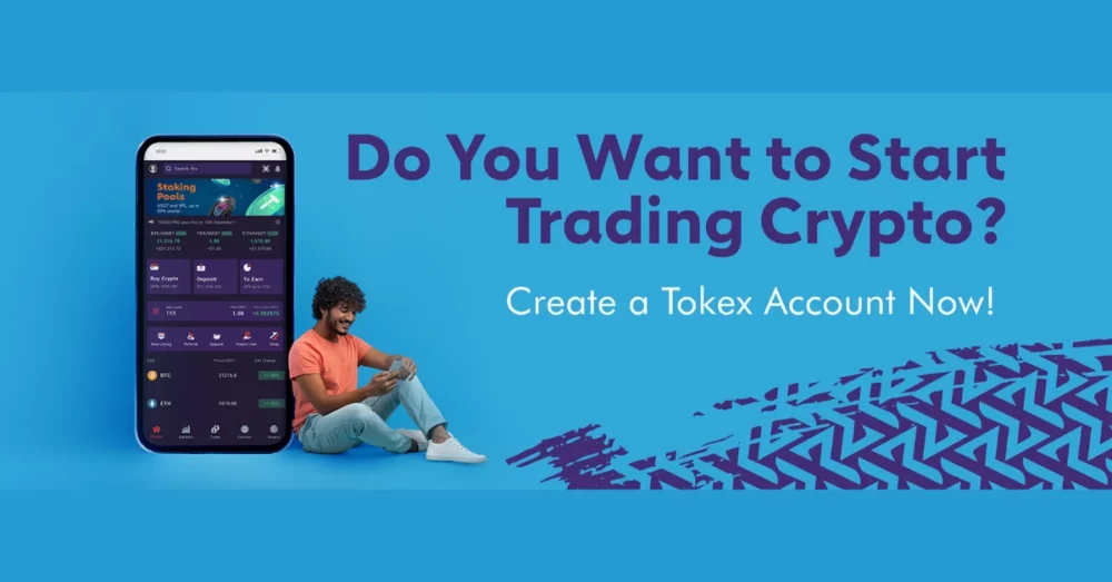 Doriți să începeți tranzacționarea cu criptomonede? Creați un cont Tokex acum!