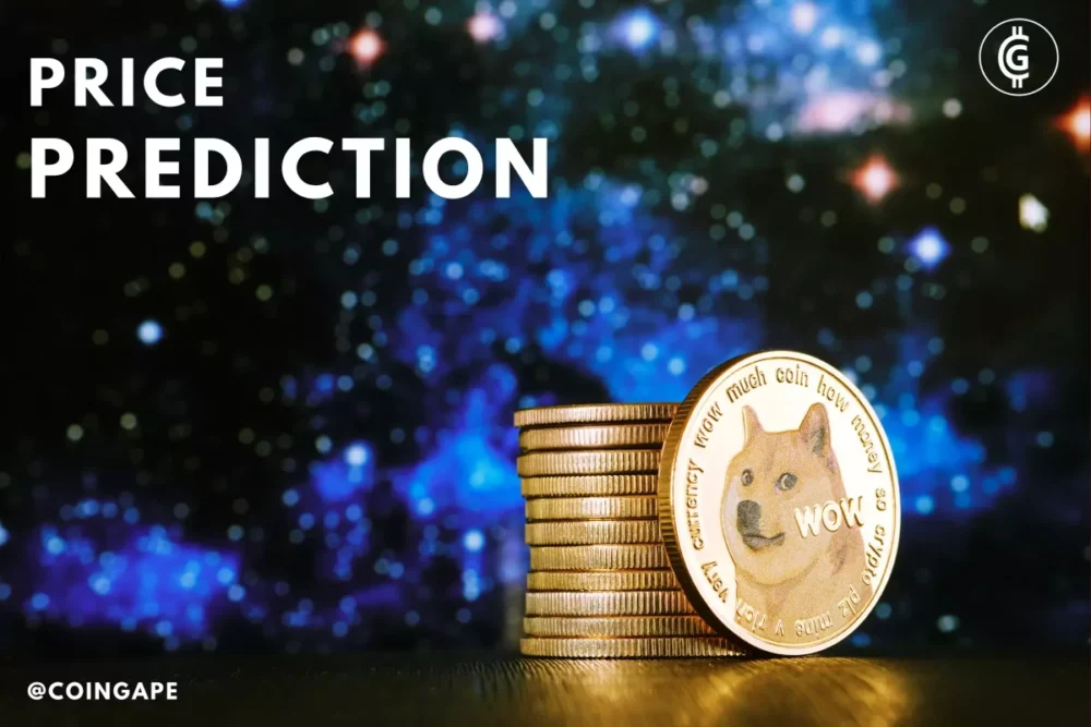 Dogecoin 가격 예측: 약세 패턴으로 인해 DOGE 가격이 10% 하락할 위험이 있습니다.