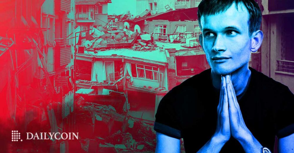 Ethereum کے شریک بانی Vitalik Buterin نے ترکی میں زلزلہ متاثرین کی مدد کے لیے 150 ETH کا عطیہ کیا