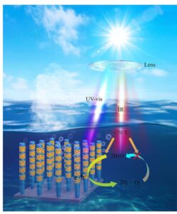水素生成太陽電池は光合成を模倣する