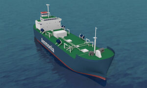 Mitsubishi لبناء السفن و INPEX دراسة مفاهيمية كاملة لوعاء التزويد بالوقود الأمونيا