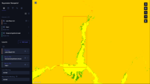 مراقبة الجفاف في بحيرة ميد باستخدام قدرات Amazon SageMaker الجغرافية المكانية الجديدة