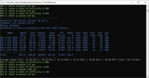 Az új lolMiner 1.67 kiadás a NEXA bányászati ​​teljesítményének javítására összpontosít