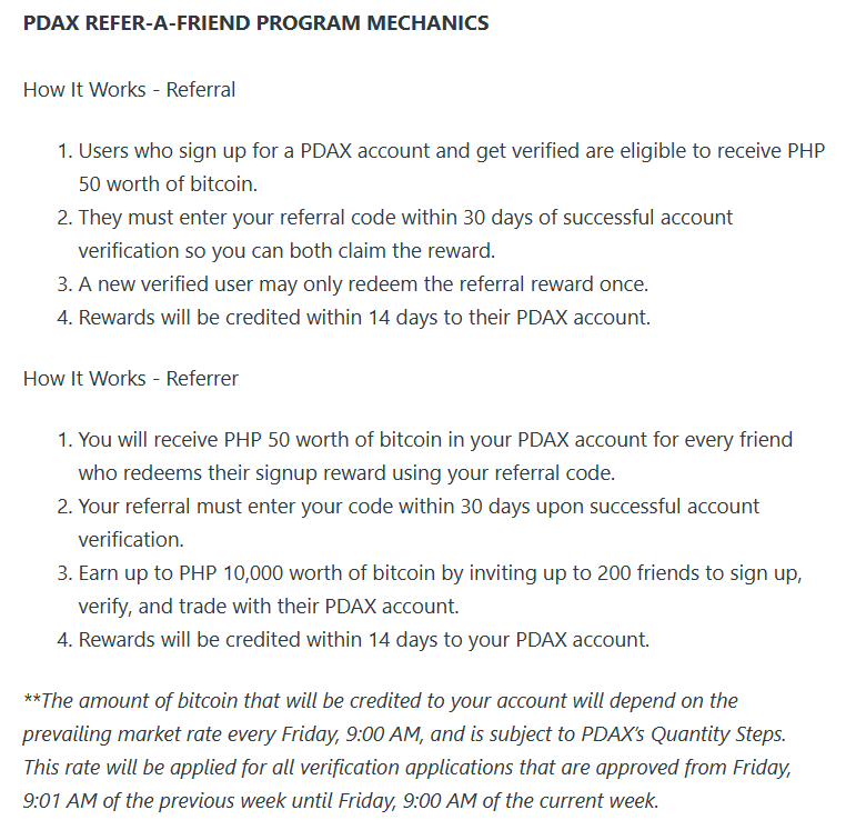 News Bit: PDAX to Discontinue Referral Rewards PlatoBlockchain Data Intelligence. Vertical Search. Ai.