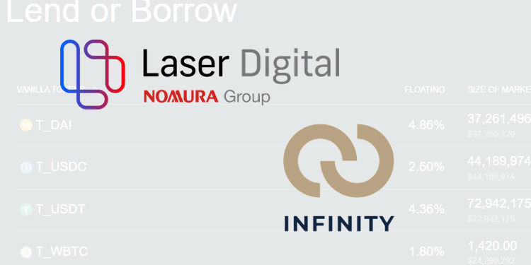Nomura’s Laser Digital invests in Infinity, an Ethereum-based money market protocol Centralized Finance PlatoBlockchain Data Intelligence. Vertical Search. Ai.
