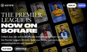 Premier League collabora con Sorare Fantasy Sports Game