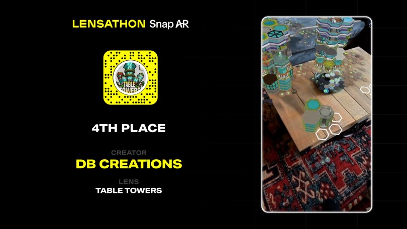 Snap’s Lensathon Competition Teases The Future Of AR PlatoBlockchain Data Intelligence. Vertical Search. Ai.