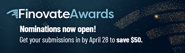 Submit Your Nominations for the Finovate Awards! PlatoBlockchain Data Intelligence. Vertical Search. Ai.