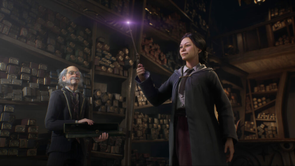 Deze onofficiële Hogwarts Legacy VR-mod ziet er magisch uit